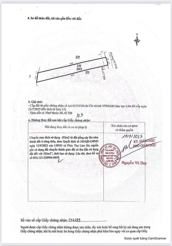 Đất nền Phúc Thọ, Lâm Hà 1000m² giá 699 triệu - Cơ hội đầu tư hấp dẫn!