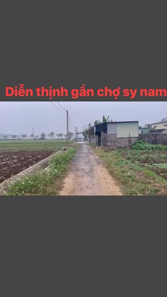 Bán đất Diễn Thịnh 153.5m² giá 2 tỷ - Vị trí đắc địa gần chợ Sỹ Nam!