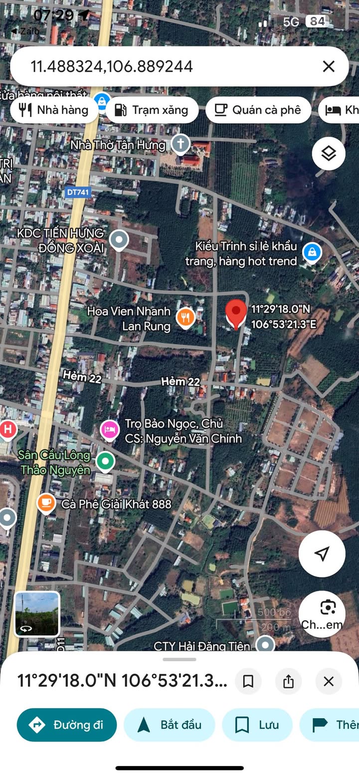 Đất nền Tiến Hưng, Đồng Xoài 150m² giá chỉ 570 triệu - Cơ hội đầu tư tốt!