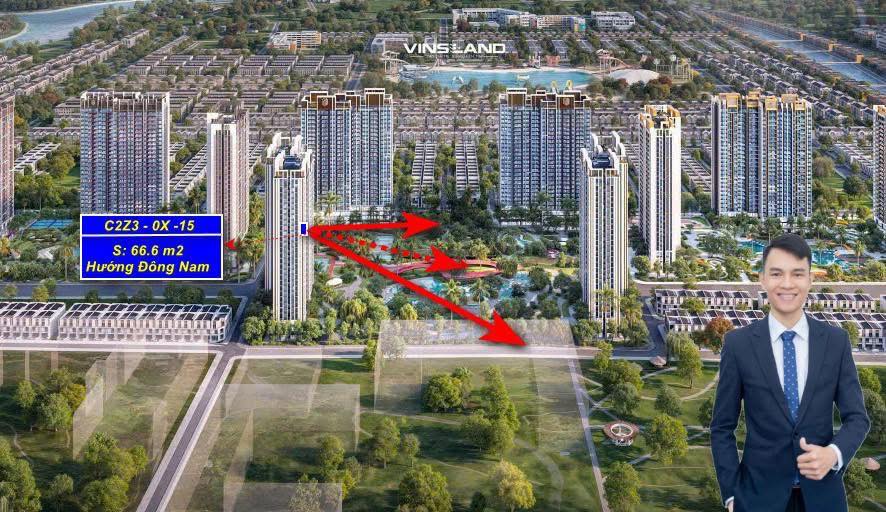 Căn hộ Masteri Era Landmark 66.6m² giá 4 tỷ - Căn góc đón gió Đông Nam thoáng đãng!