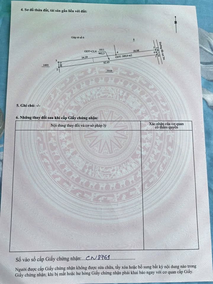 Đất nền Hòa Lợi, Bến Cát 460m² giá 3 tỷ - Cơ hội đầu tư hấp dẫn!