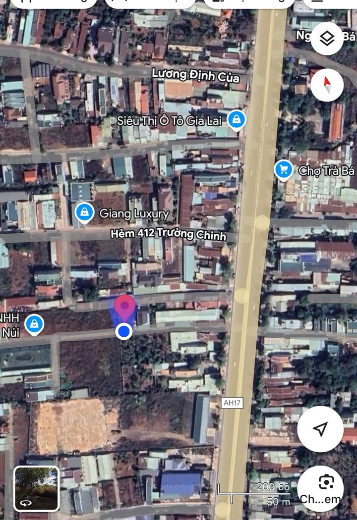 Lô đất Trường Chinh, Pleiku 253m² giá 3 tỷ - Đất ở chính chủ, đầu tư sinh lời!