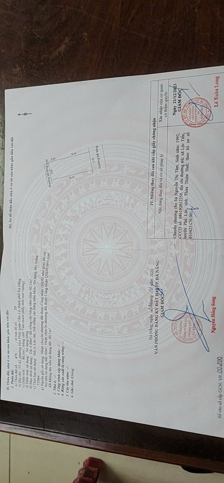 Đất nền đẹp tại 584 Tôn Đản, An Khê 80m² giá 3,1 tỷ - Kẹp lối thoát hiểm thoáng mát!