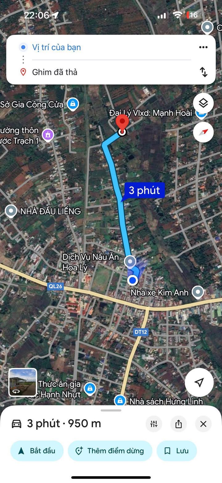 Đất nền Ea Phê, Krông Pắc 200m² giá 1.05 tỷ - Khu vực phát triển kinh doanh lý tưởng!