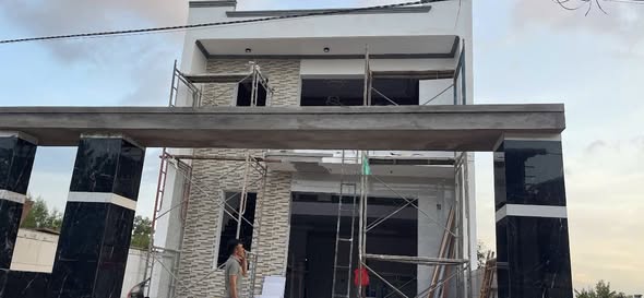 Nhà riêng An Phước Long Thành 108m² giá 1.8 tỷ - Đang hoàn thiện, sổ riêng thổ cư!