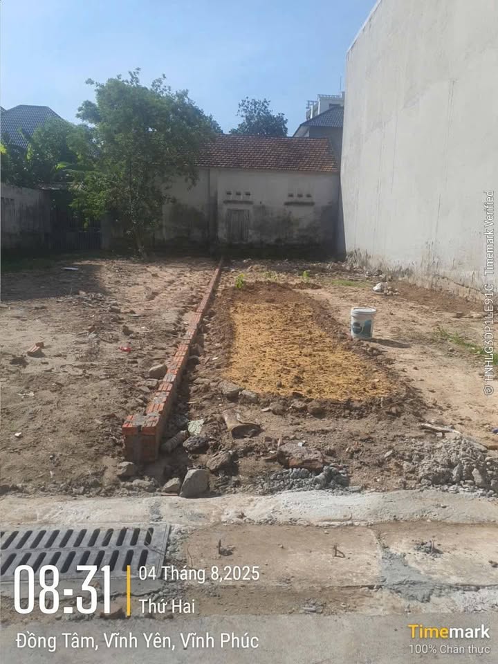 Đất thổ cư Đồng Tâm Vĩnh Yên 102m² giá 1.5 tỷ - Đầu tư sinh lời ngay!