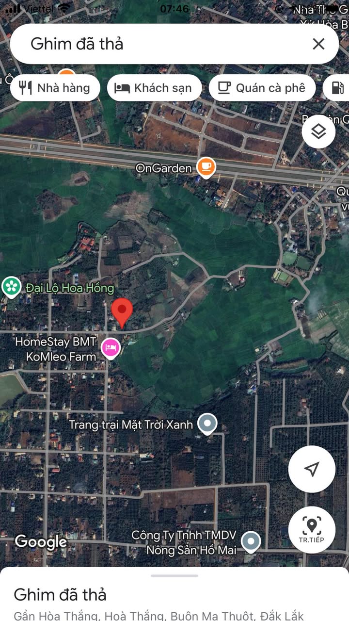 Đất nền Hòa Thắng, Buôn Ma Thuột 444m² giá 2.15 tỷ - Cơ hội đầu tư hấp dẫn!