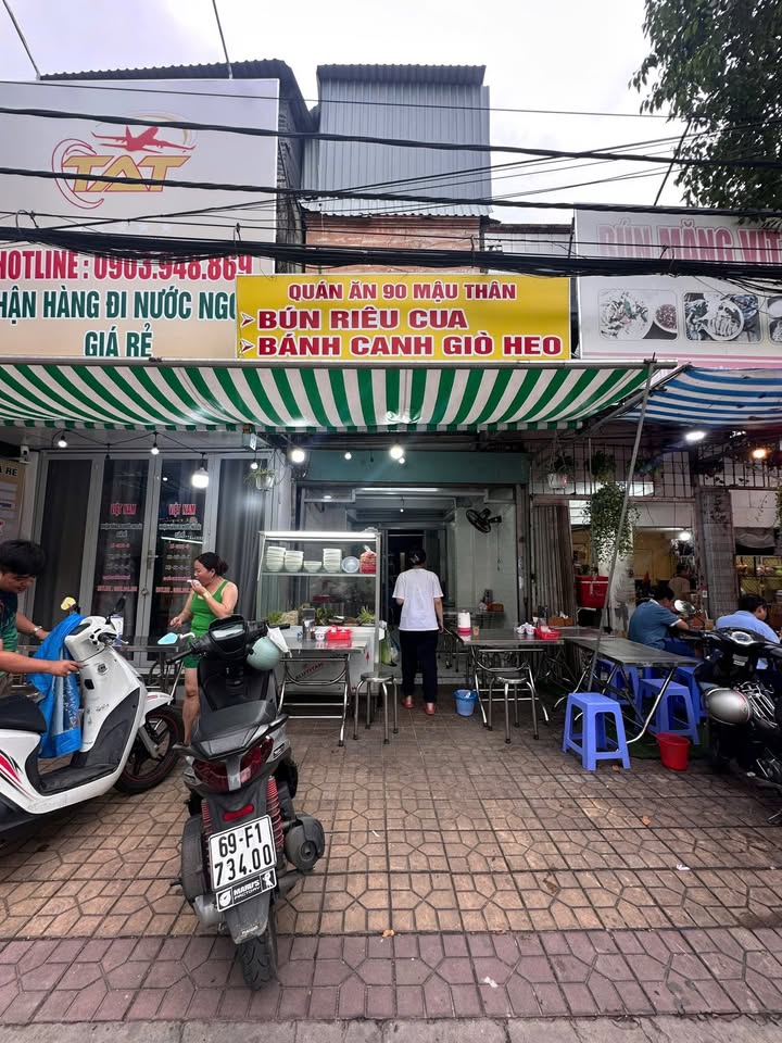 Cho thuê nhà trệt lầu mặt tiền đường Mậu Thân, Xuân Khánh, Cần Thơ – 9 triệu/tháng