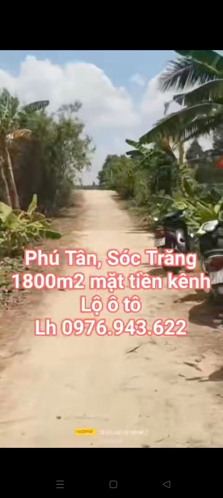 Đất ruộng Phú Tân, Châu Thành 1800m² giá 330 triệu - Cơ hội đầu tư tuyệt vời!