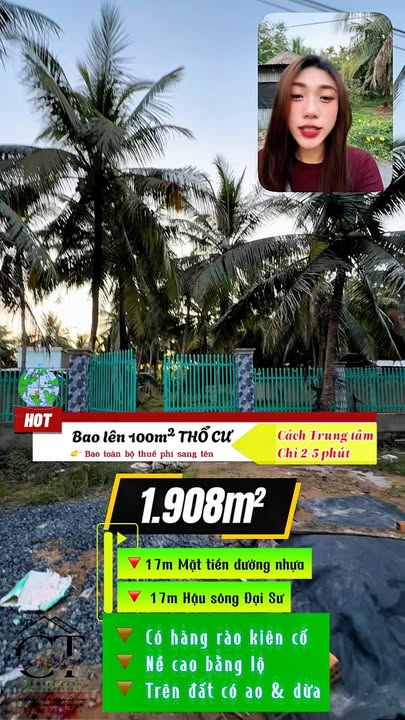 Đất nền 1.908m² xã Tập Ngãi giá 1.7 tỷ - Cơ hội đầu tư tuyệt vời!