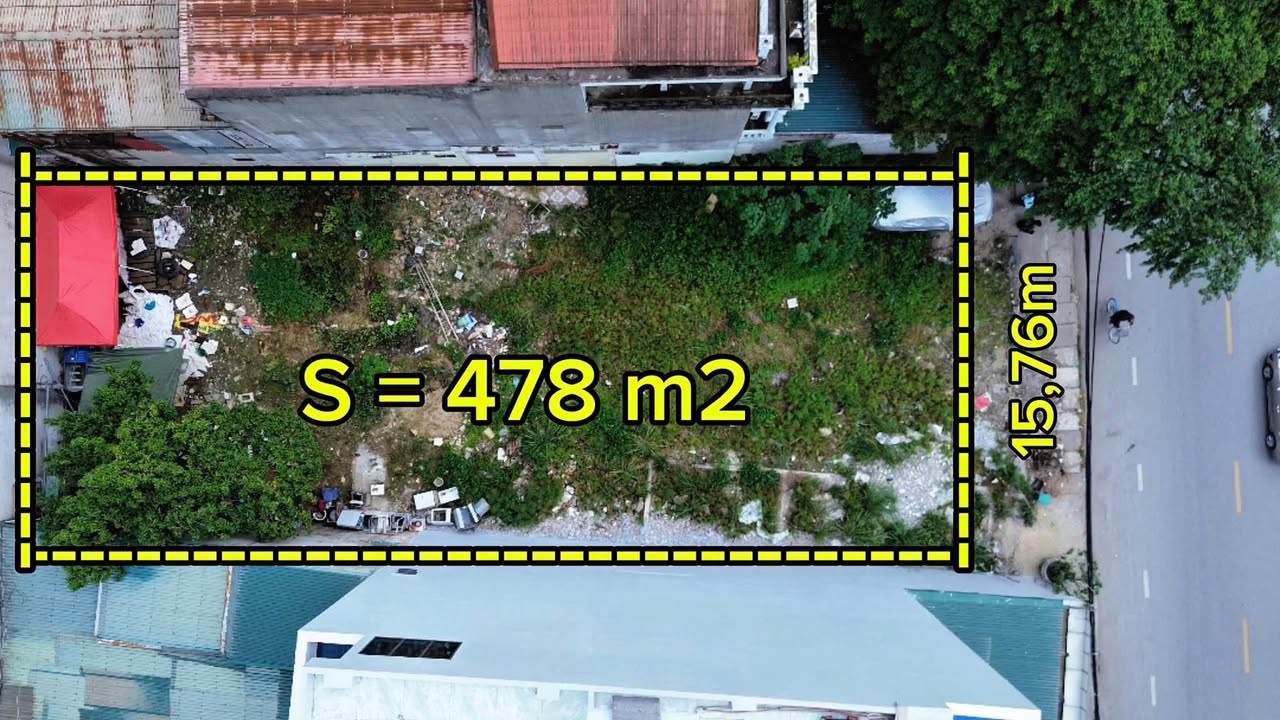 Đất mặt đường Nguyễn Trãi 478m² giá thương lượng - Vị trí kinh doanh đắc địa!