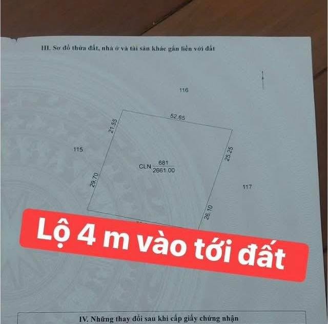 Đất nền Long Tuyền, Bình Thủy, Cần Thơ 2661m² giá 3.459 tỷ - Cơ hội đầu tư hiếm có!