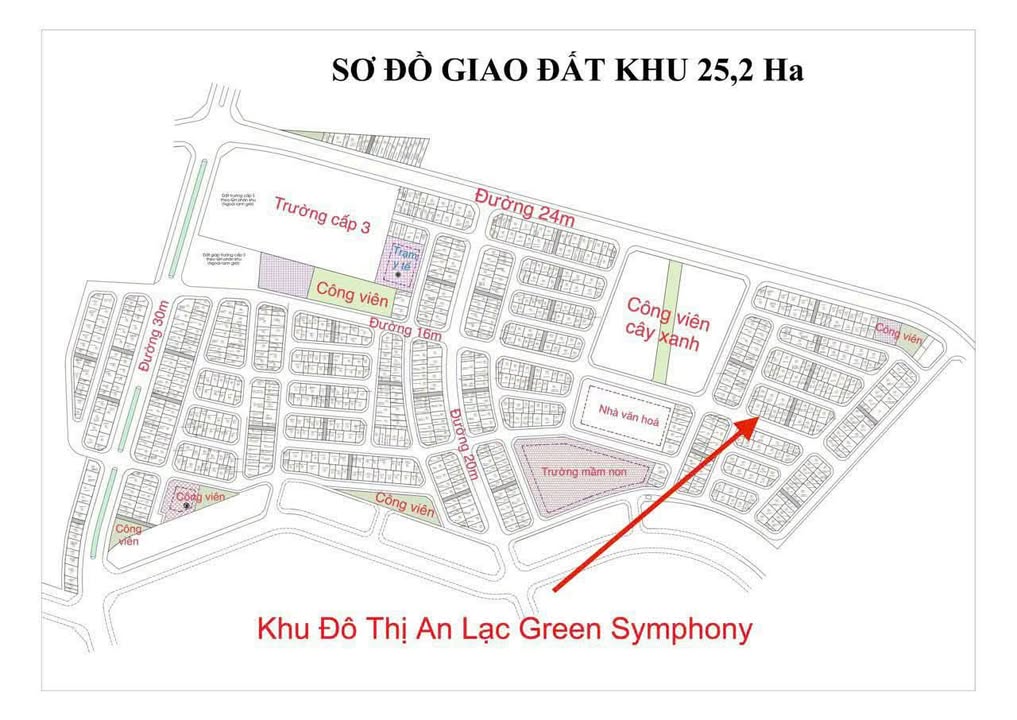 Đất Vân Canh Hoài Đức 89.8m² giá 1.616 tỷ - Mặt tiền 6m, đường lớn kinh doanh