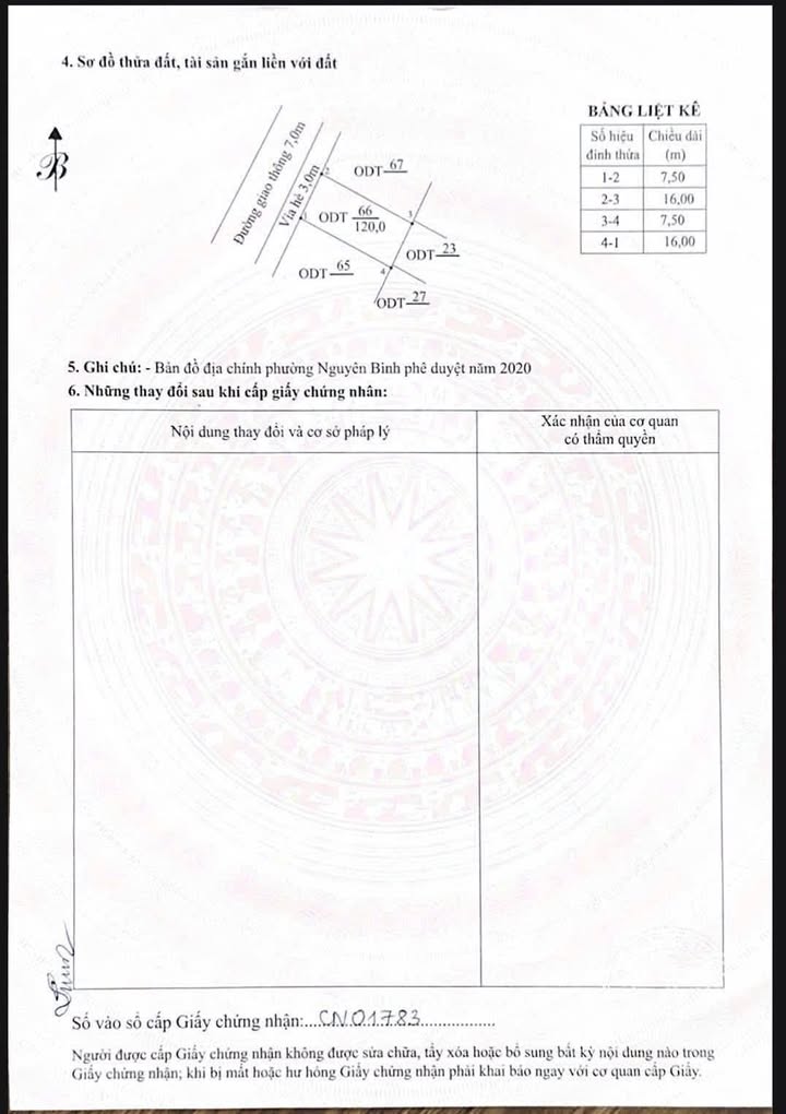 Lô đất TĐC Hải Yến 120m² giá thỏa thuận - Sổ hồng chính chủ, nhanh gọn!