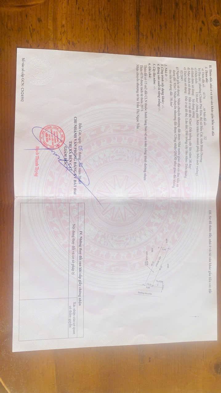 Đất thổ cư Chánh Phú Hòa 135m² giá 1.3 tỷ - Gần chợ Chánh Lưu, đầu tư sinh lời!