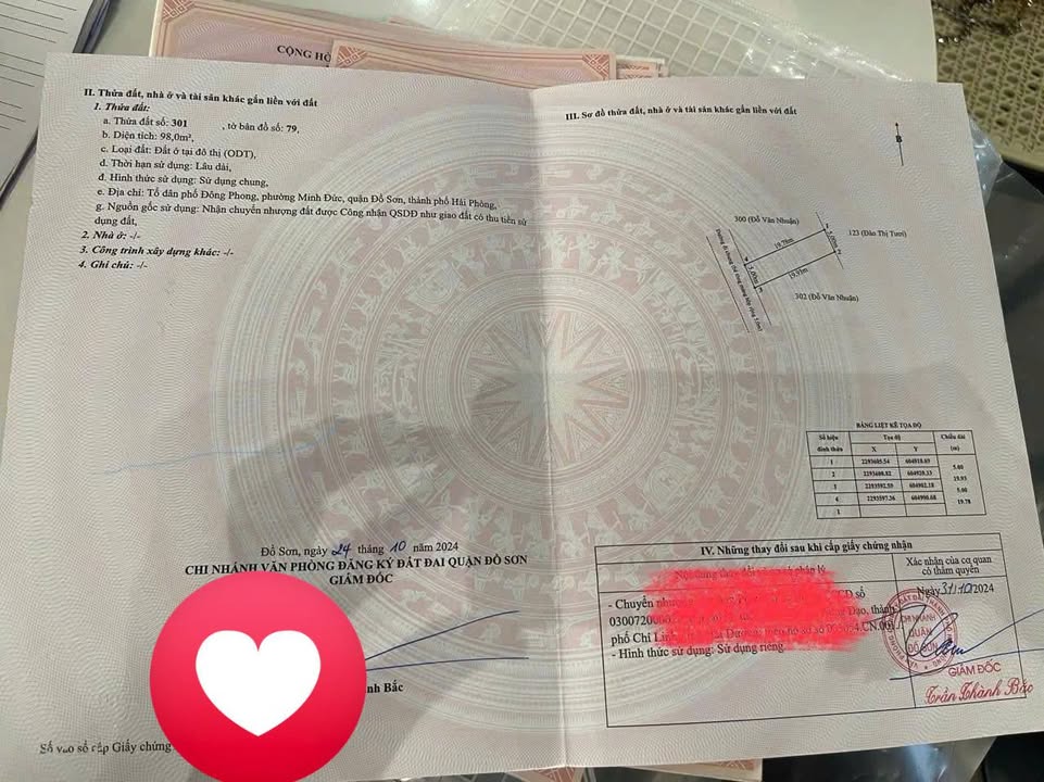 Đất nền 98m² Đường 403, Phường Nam Đồ Sơn, Hải Phòng - Tiềm năng đầu tư cao!