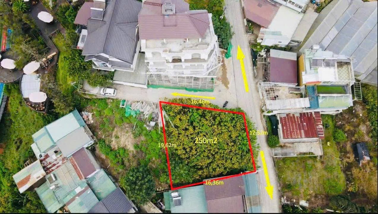 Đất nền đẹp phường 10 Đà Lạt 250m² giá 9.6 tỷ - Sổ riêng pháp lý rõ ràng!