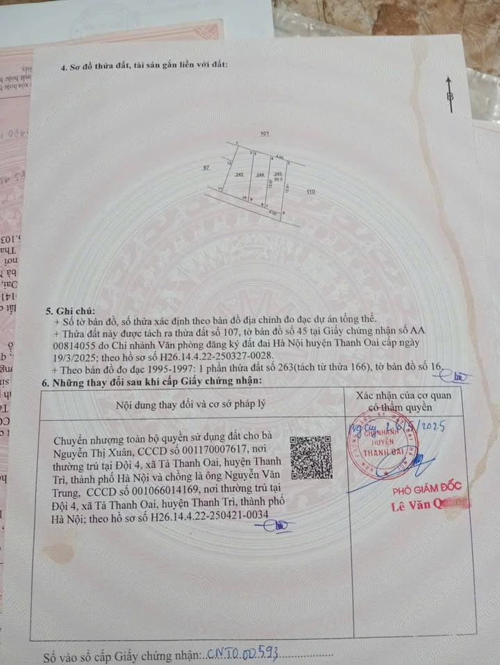 Đất nền Kim Bài, Thanh Oai 50m² giá 2 tỷ - Đầu tư sinh lời hấp dẫn!