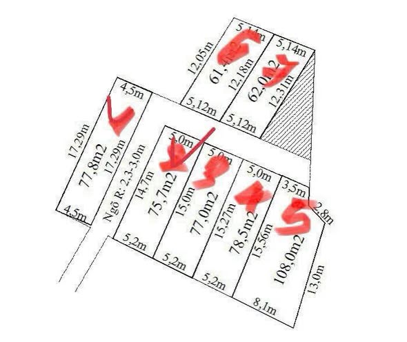 Đất nền phường Thiên Hương, Hải Phòng 61.5m² giá 900 triệu - Đầu tư sinh lời ngay!