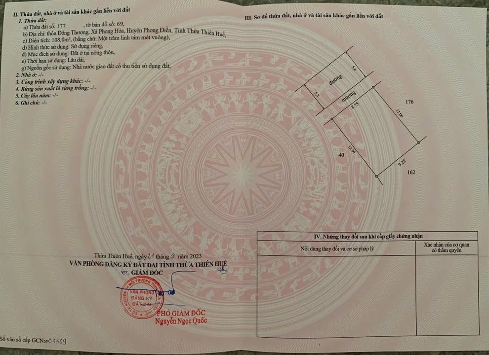 Đất nền Phong Hòa, Phong Điền 107m² giá 395 triệu - Đầu tư sinh lời nhanh!