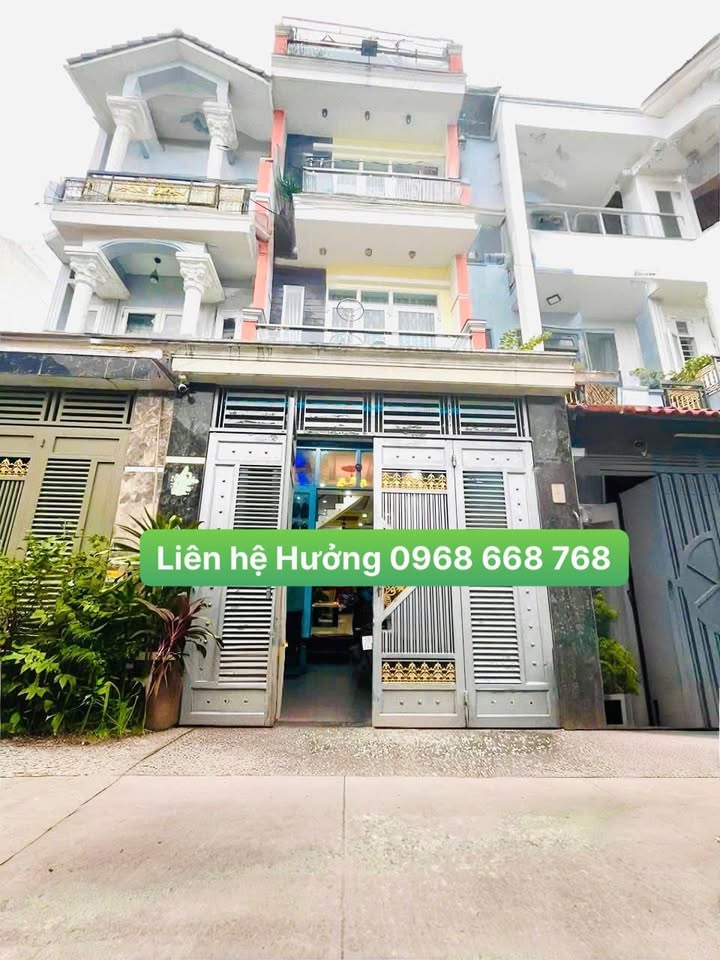 Nhà 4 tầng Hiệp Thành 62m² giá 5 tỷ - Hẻm xe hơi, tiện ích đầy đủ!