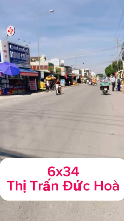 Đất mặt tiền đường bê tông khu phố 4, Đức Hòa 204m² giá 1.79 tỷ - Chính chủ cần bán gấp!