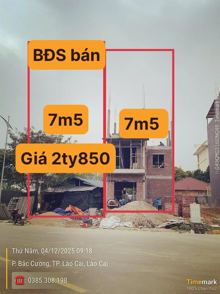 Nhà bán Bắc Cường 125m² giá 2.85 tỷ - Thiết kế đẹp, gara ô tô!