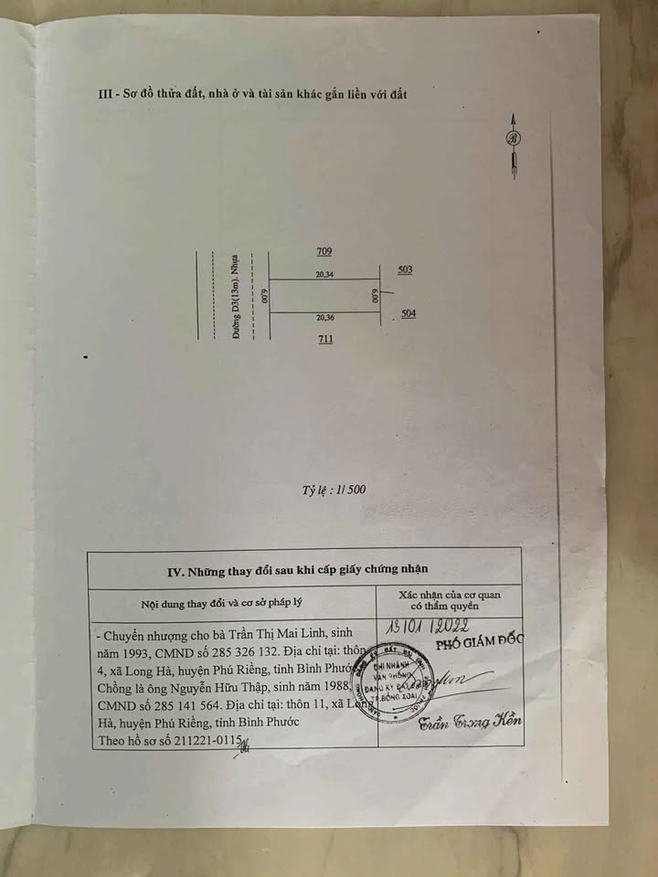 Đất nền Tiến Hưng Đồng Xoài 120m² giá 800 triệu - Đầu tư sinh lời ngay!