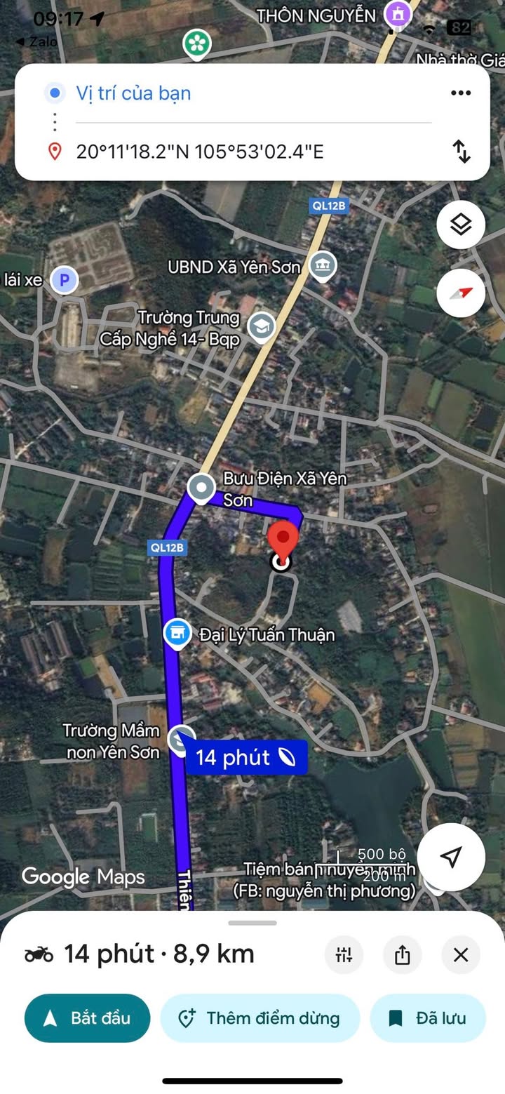 Đất thổ cư Yên Đồng, Tam Điệp 138m² giá thỏa thuận - Cơ hội đầu tư hấp dẫn!