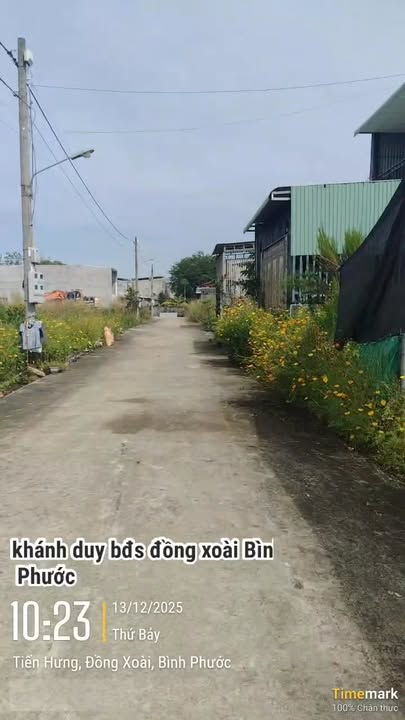 Đất thổ cư Tiến Hưng, Đồng Xoài 217m² giá chỉ 1.5 tỷ - Cơ hội đầu tư tuyệt vời!