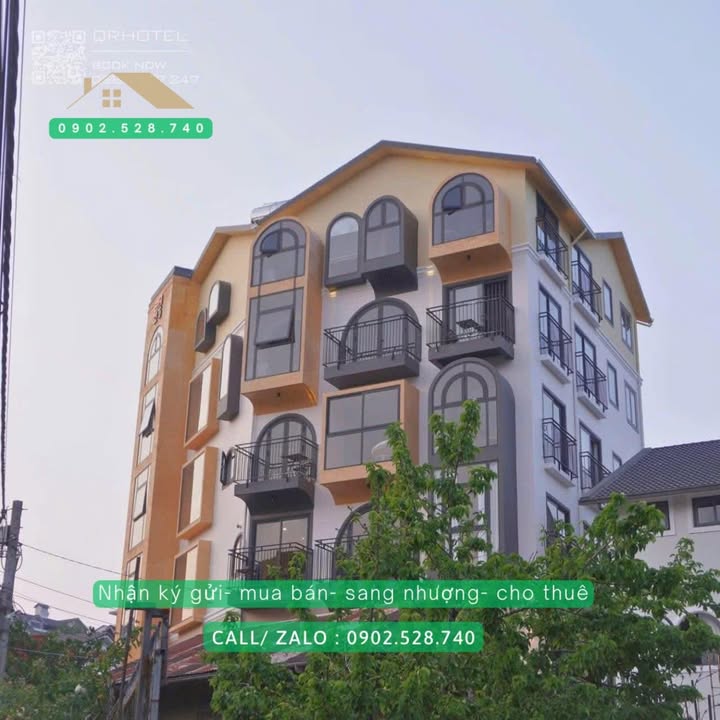 Khách sạn mới 33 phòng mặt tiền An Bình, Đà Lạt 343m² giá 42 tỷ - Cơ hội đầu tư hấp dẫn!
