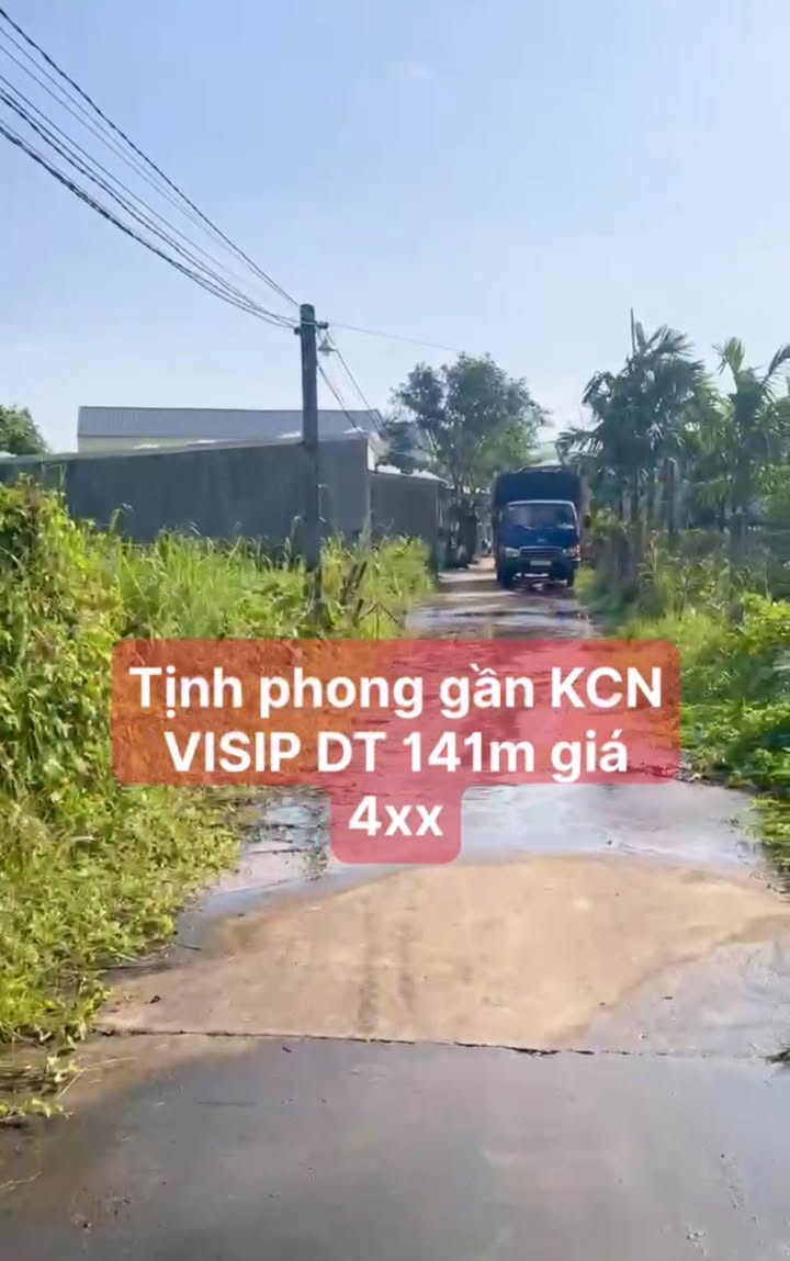 Đất nền Tịnh Phong 141m² giá chỉ 400 triệu - Cơ hội đầu tư tuyệt vời!