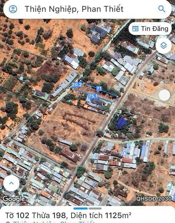 Lô đất 2 mặt tiền đường Hồ Quang Cảnh, Phan Thiết 1125m² - Đầu tư sinh lời ngay!