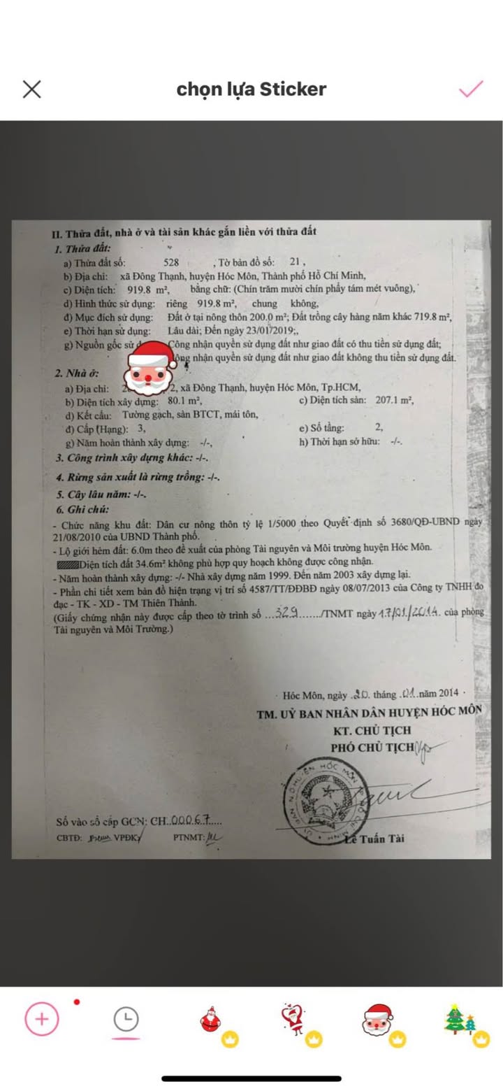 Đất nền 920m² xã Đông Thạnh Hóc Môn 30 tỷ - Đầu tư sinh lời cao!