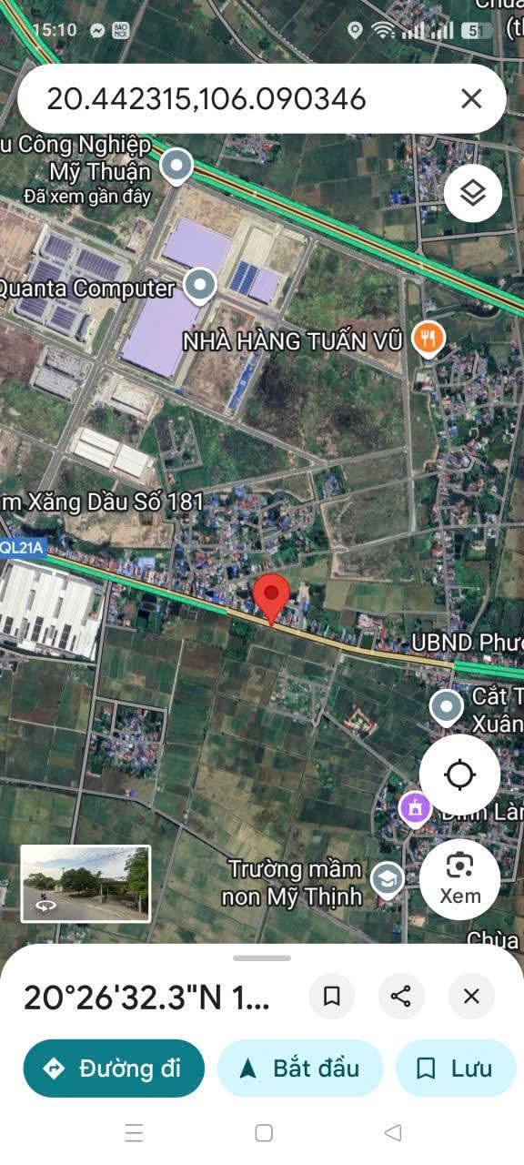 Bán nhà mặt đường 21A, Mỹ Thịnh, 79m² - Vị trí kinh doanh sầm uất!