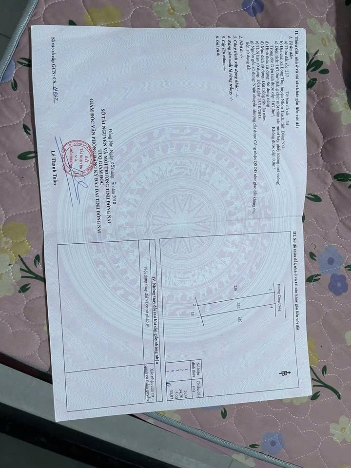 Đất nền Ấp 3 Long Thọ Nhơn Trạch 170m² giá 1 tỷ - Cơ hội đầu tư tuyệt vời!