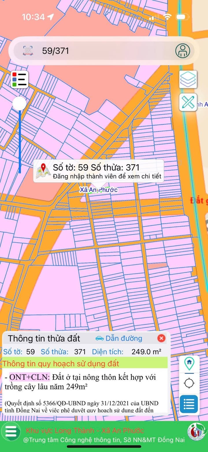 Đất nền An Phước, Long Thành 240m² giá 4 tỷ - Khu dân cư an ninh cao