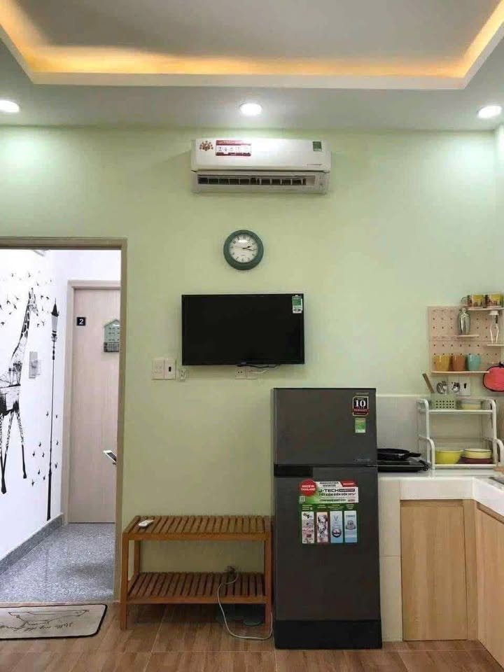 Chính chủ cho thuê CHDV tại 61 Nguyễn Cửu Vân, Bình Thạnh - Full nội thất, tự do giờ giấc!