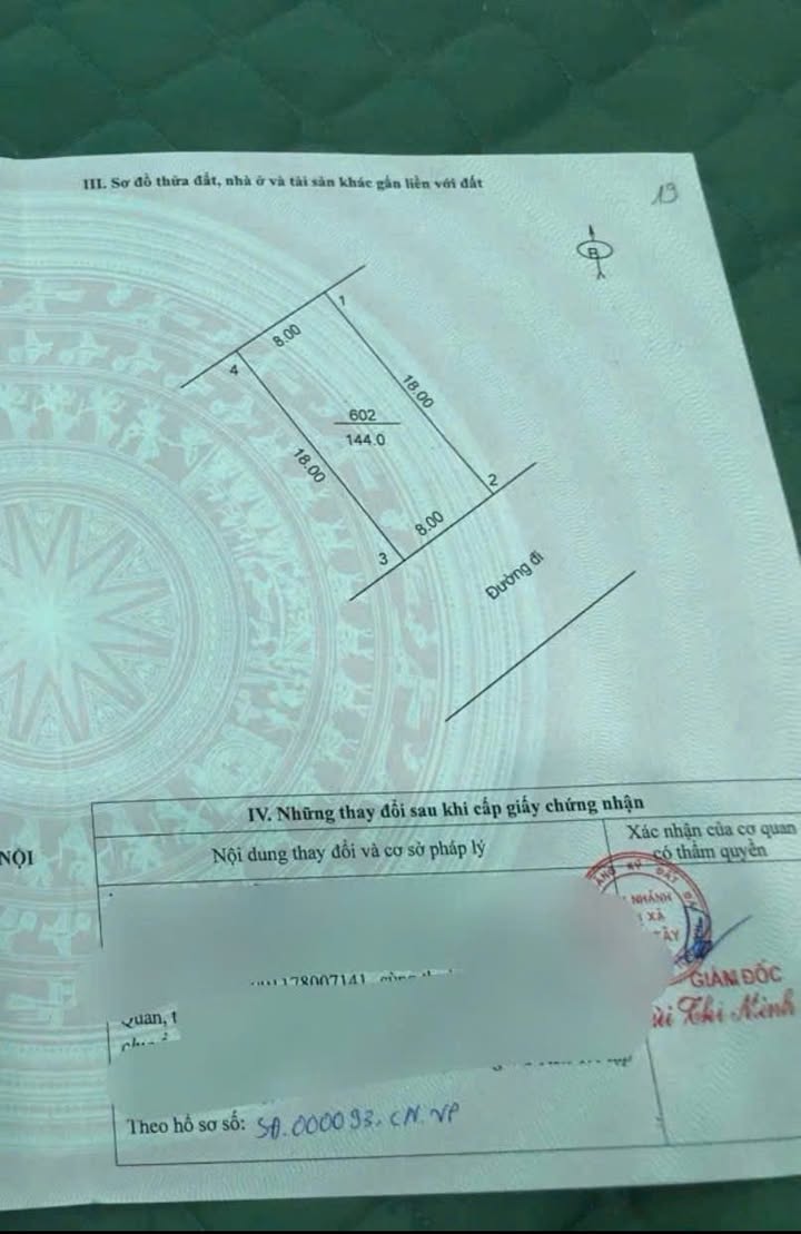 Đất nền Sơn Đông, 144m², giá thỏa thuận - Cơ hội đầu tư hấp dẫn!