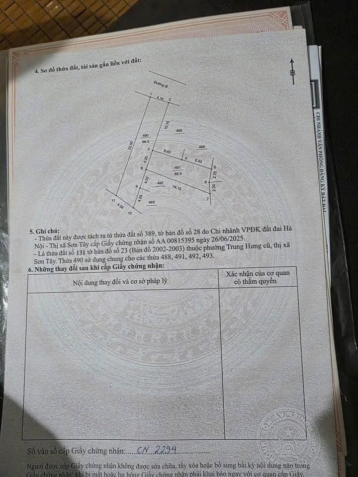 Đất thổ cư 60m² tại Trung Hưng, Sơn Tây - Ô tô đỗ cửa, giá chỉ 2 tỷ!