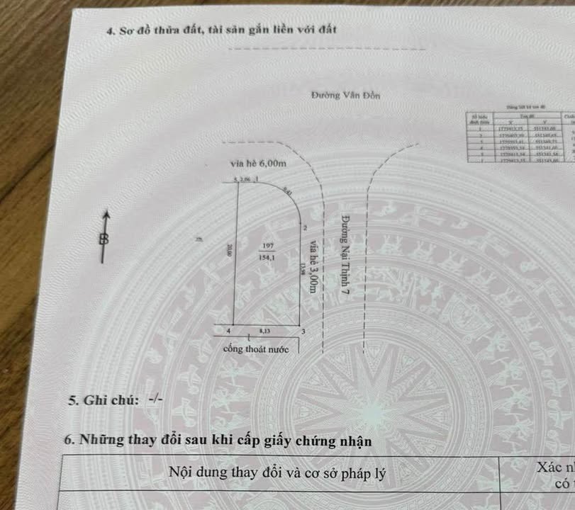 Đất mặt tiền đường Vân Đồn, Nại Hiên Đông 154m² giá 25 tỷ - Đầu tư sinh lời ngay!
