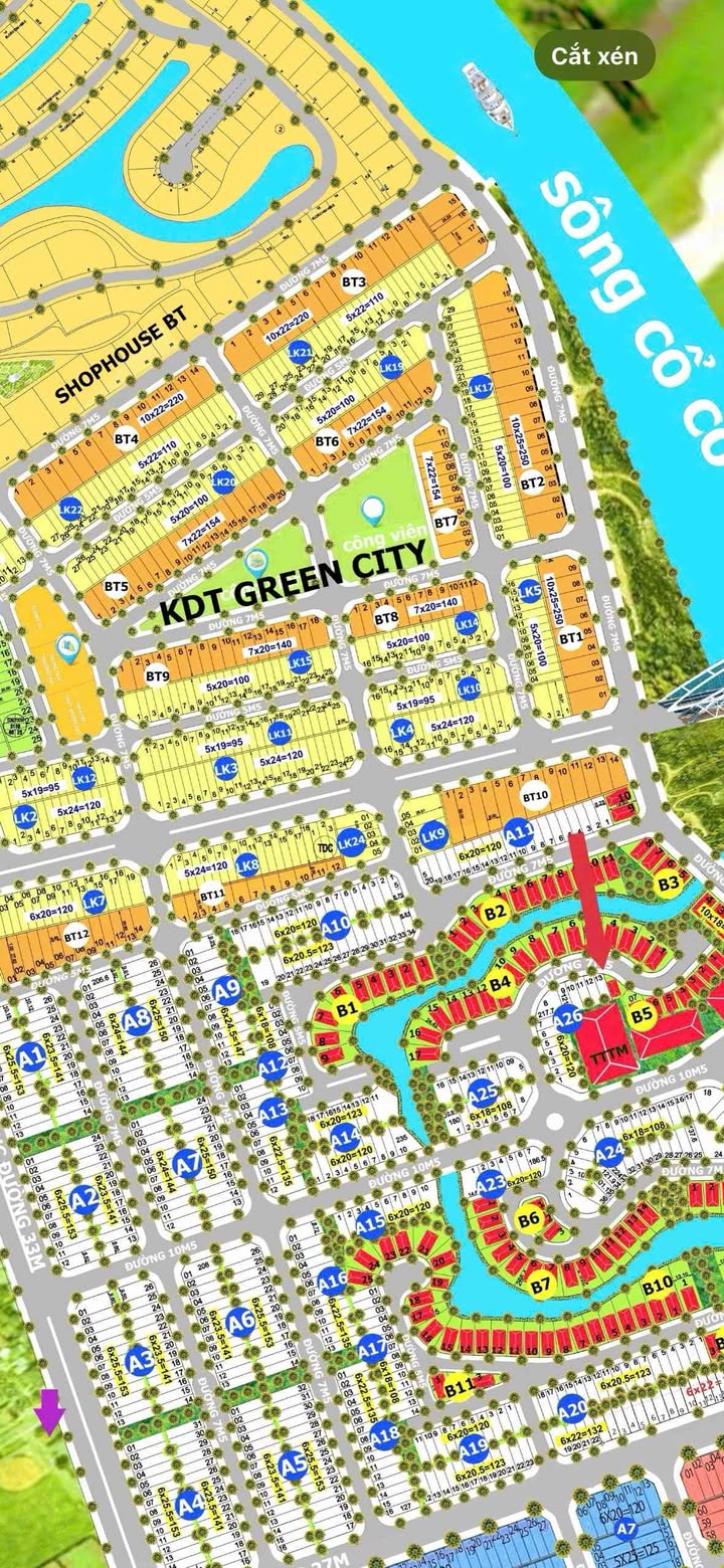 Đất nền Khu đô thị Đất Quảng Green City 110m² giá 3.45 tỷ - Đầu tư sinh lời tốt!