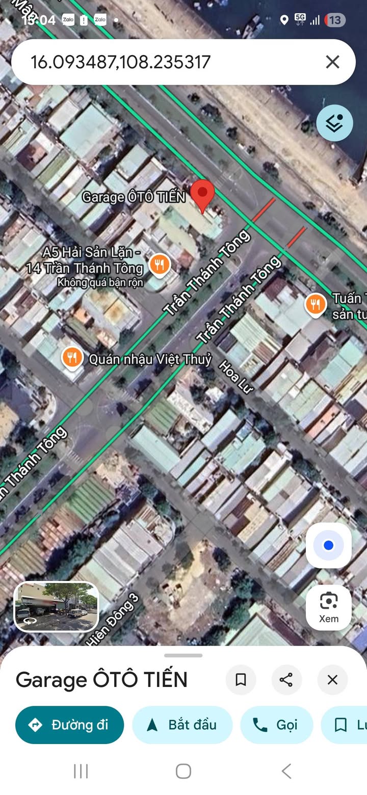 Đất nền 2 mặt tiền Chu Huy Mân 186.5m² giá 21.6 tỷ - Cơ hội đầu tư tuyệt vời!