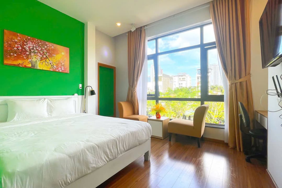 Căn hộ dịch vụ 1PN Triệu Việt Vương 45m² giá 7.5 triệu - Sẵn sàng vào ở!