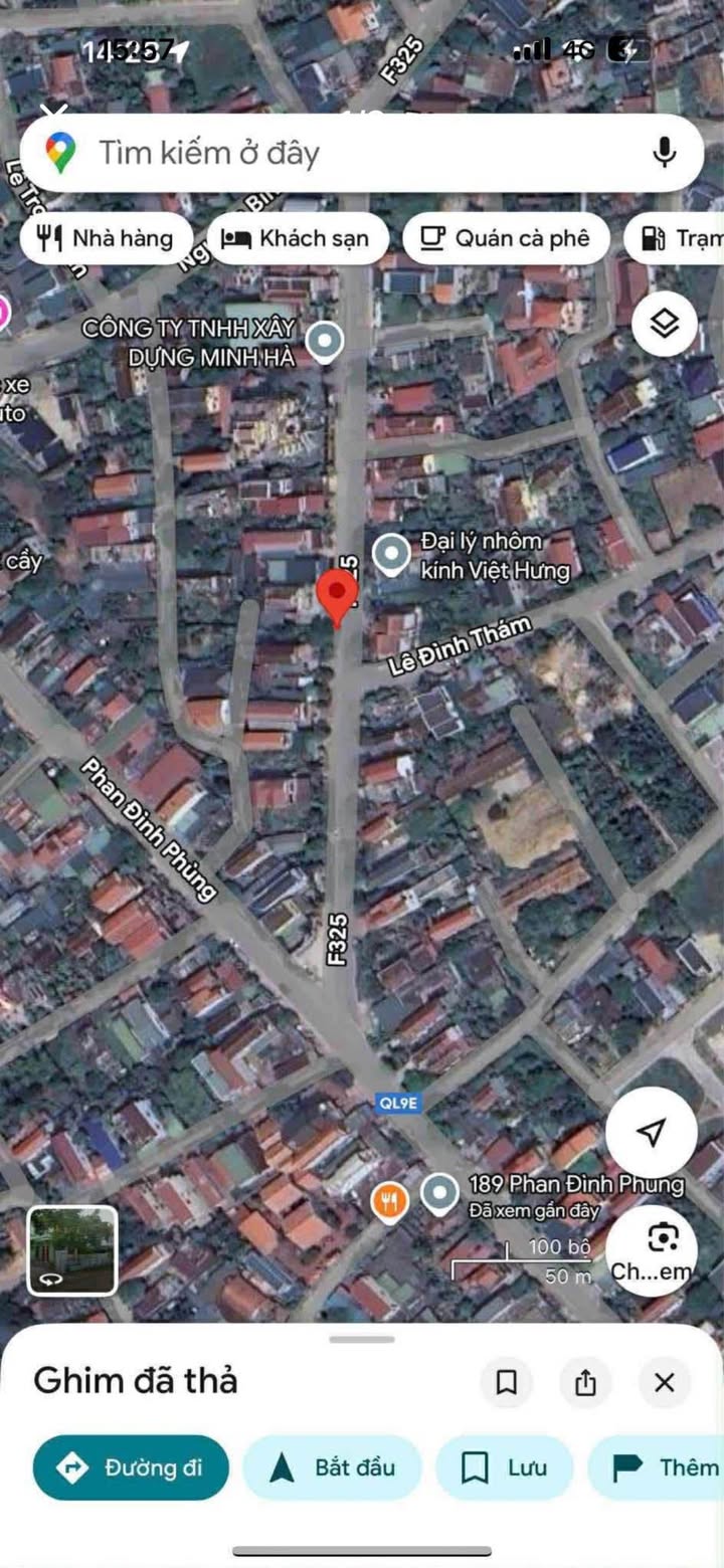 Đất mặt tiền đường F325, Bắc Lý, Đồng Hới 158.46m² giá 2.7 tỷ - Đầu tư sinh lời ngay!