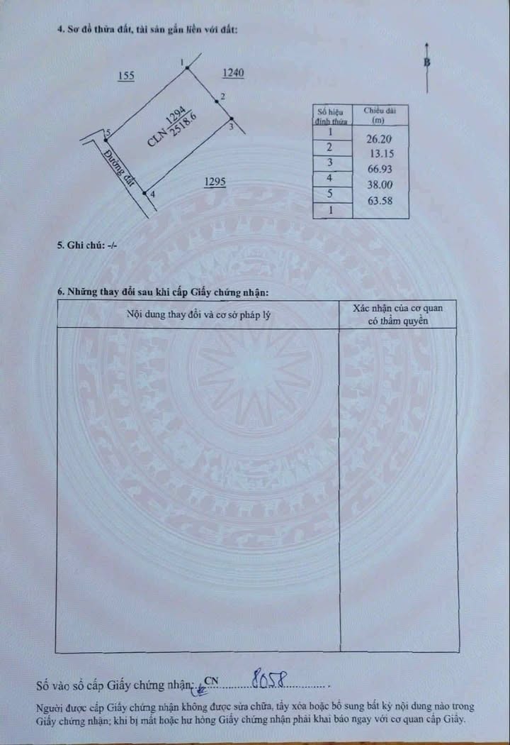 Đất nền chính chủ xã Ea Wer, Buôn Đôn 2518.6m² giá 62.965 tỷ - Cơ hội đầu tư tuyệt vời!