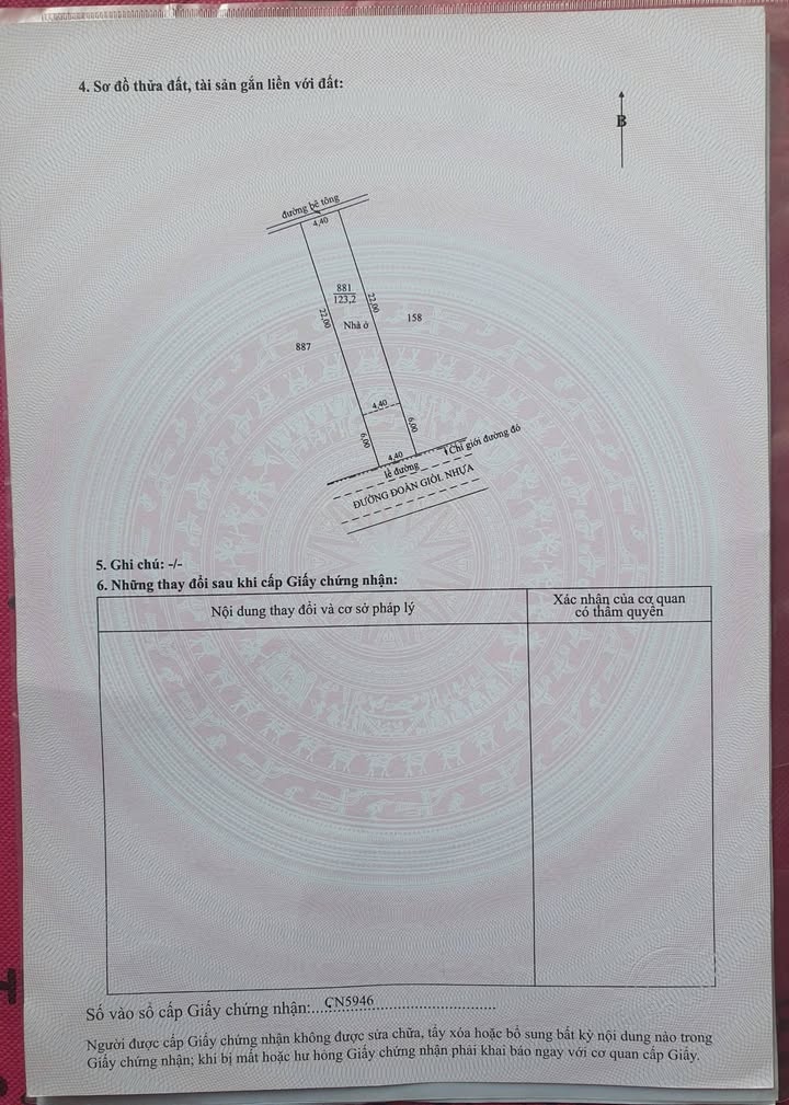 Nhà mặt tiền đường Đoàn Giỏi, Mỹ Tho, 123m² - Sổ đỏ chính chủ, giá thỏa thuận!