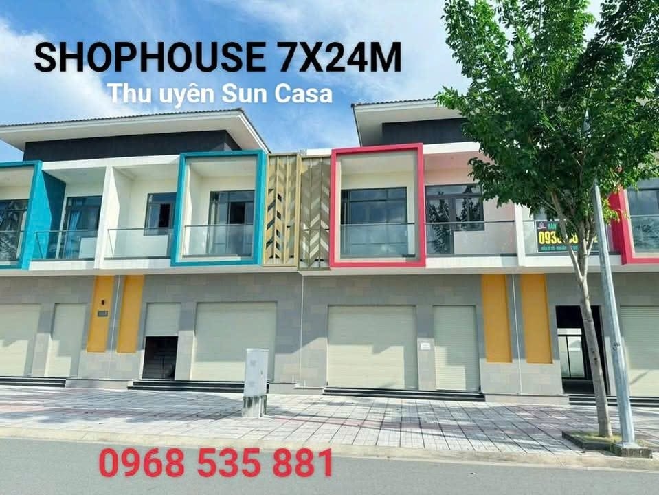 Shophouse mặt tiền 7m tại Sun Casa Central, Bình Dương, Giá thỏa thuận - Cơ hội đầu tư không thể bỏ lỡ!