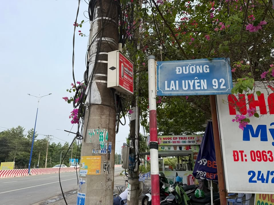 Đất thổ cư Lai Uyên Bàu Bàng 169m² giá 1.8 tỷ - Kinh doanh tự do!