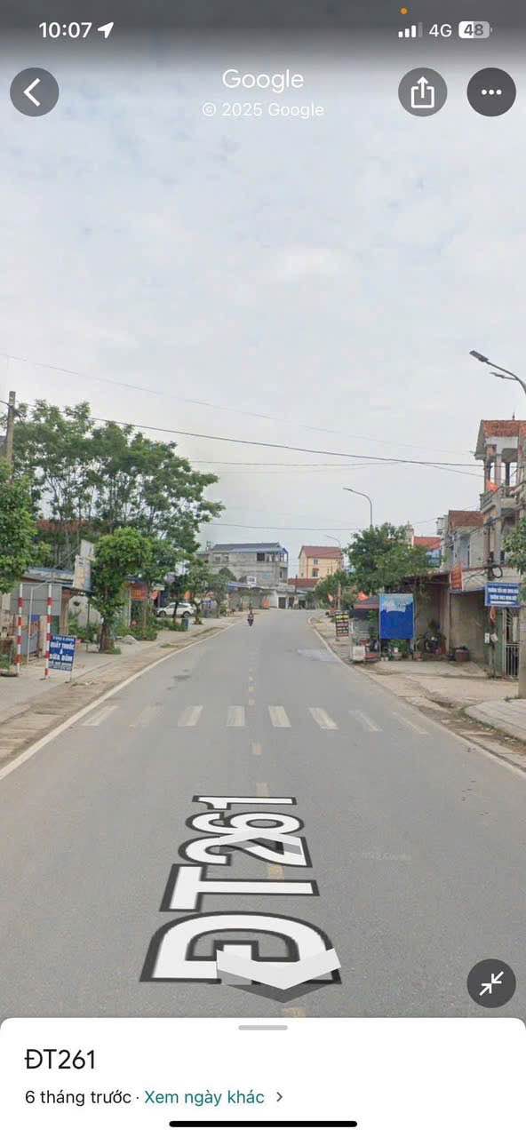 Đất thổ cư 105m² mặt đường 261 - Đầu tư sinh lời ngay!